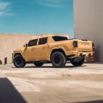 Scott Disick Instagram - Straight off of Mars, Scott Disick brought the heat with this Sand Hummer EV. What are your thoughts on @letthelordbewithyou spec? #INOZETEK Los Angeles, California
