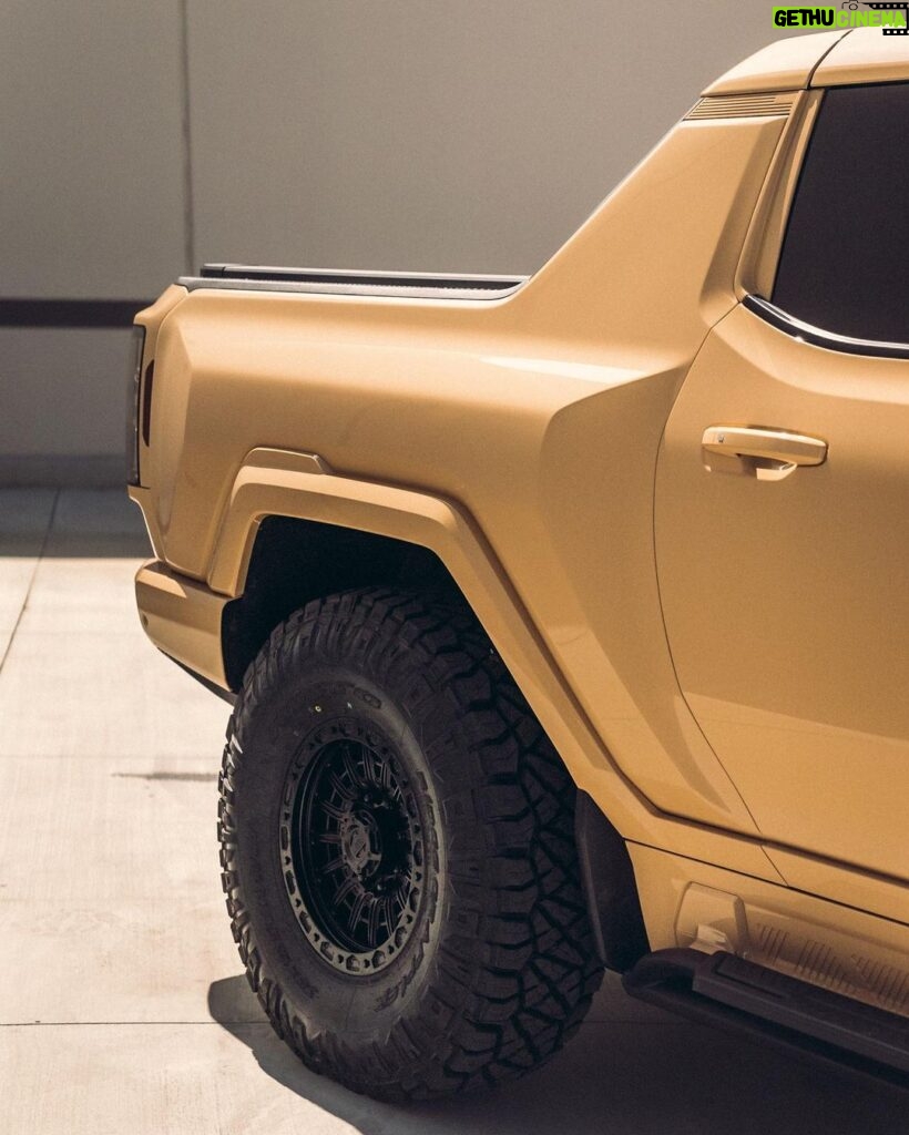 Scott Disick Instagram - Straight off of Mars, Scott Disick brought the heat with this Sand Hummer EV. What are your thoughts on @letthelordbewithyou spec? #INOZETEK Los Angeles, California