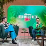Sebastián Yatra Instagram - Latin Music Week 💚 qué nota estar aquí hablando de música con amigos que quiero @billboardlatin ⭐️ Miami Beach, Florida