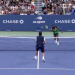 Sebastián Yatra Instagram - Cuál fue el mejor punto?!? 🎾🎾🎾🎾 1, 2, 3, 4? Which was the best point?!? 😎🔥 @usopen Us Open New York