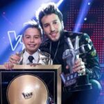 Sebastián Yatra Instagram - 2018 vs 2023 🔥🫶🏻✨ @lavozkids @lavozkidscolombia 🏆🏆🙏🏻 Madrid, Spain