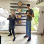 Sebastian Fundora Instagram - It was a pleasure meeting brother @josejasbox , hope to see you soon again 🥊🔰 Mexico City, Mexico