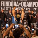 Sebastian Fundora Instagram - Weight made. Showtime tomorrow!!! 🔥🔥🔥 #fundorasquad #showtimeboxing #pbcboxing Los Angeles, California