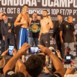 Sebastian Fundora Instagram - Weight made. Showtime tomorrow!!! 🔥🔥🔥 #fundorasquad #showtimeboxing #pbcboxing Los Angeles, California