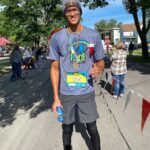 Sebastian Fundora Instagram - I wanted to see how Forrest Gump felt when he ran in his Nike Cortez’s lol 🏃🏽‍♂️👟✅ Thank you to the @internationalboxinghalloffame for inviting me to run with them at the Nate The Great marathon this morning, I had a blast!! Canastota, New York