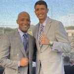 Sebastian Fundora Instagram - Thanks @showtimeboxing @premierboxing for having me on the program last night. Got to put on a suit and everything, had a great time. We’ll be ready for whatever happens next!! 💪🏽💪🏽💪🏽 Dignity Health Sports Park