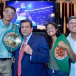 Sebastian Fundora Instagram - I want to Thank again @wbcmoro and everyone else for welcoming my team and I to the WBC family. It was an honor being a guest there today at WBC’s “Martes de Cafe” . This year has been an incredible one, and we’re not even half way done. Sky’s the limit!! #thetoweringinferno #wbcboxing #mexicocity Mexico City, Mexico