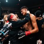 Sebastian Fundora Instagram - Thank you to the @premierboxing team for having my team and I again. It was a wonderful night, and definitely shows that hard work truly pays off. Also shoutout Las Vegas for the energy they brought yesterday! #fundorasquad Virgin Hotels Las Vegas