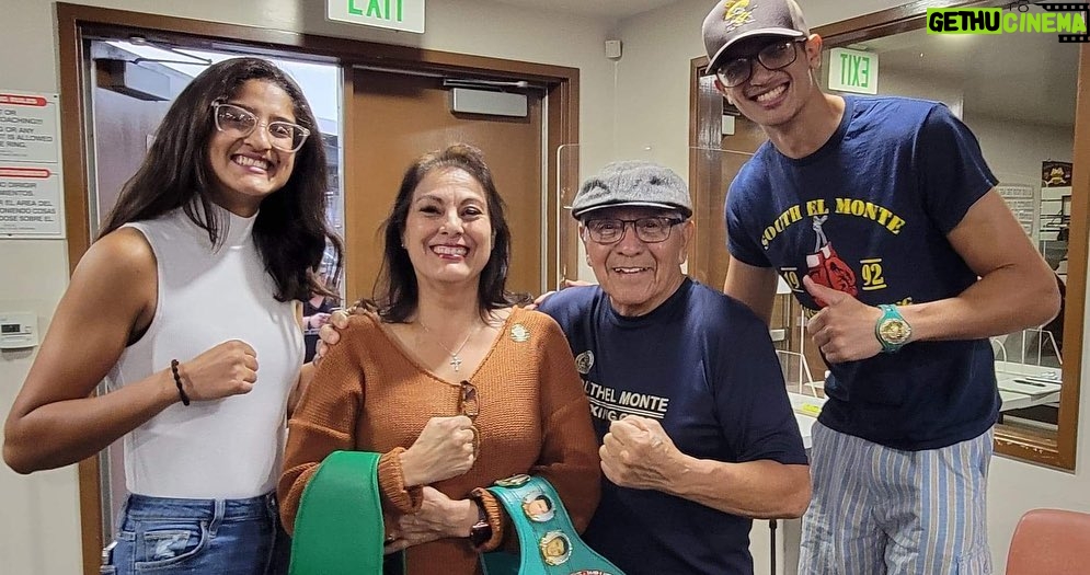 Sebastian Fundora Instagram - Thanks to the City of South El Monte for recognizing my sister and I for our victories last Saturday. #southelmonte #benlira #fundorasquad South El Monte, California