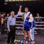 Sebastian Fundora Instagram - 20-0!!!! What a beautiful night of boxing, so extremely grateful for everyone that was involved with everything yesterday. Let’s keep it going 🔥🔥🔥 #fundorasquad Shoutout to Jose for the shots @josemontanezphotography Dignity Health Sports Park