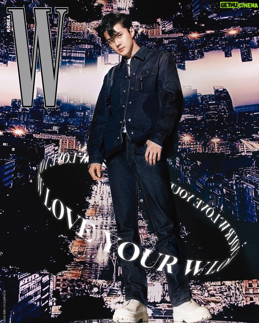 Sehun Instagram - @Dior @Mrkimjones #diorsacai @WKOREA #LoveYourW