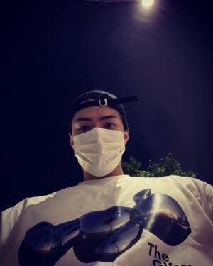 Sehun Instagram - 눈부셔