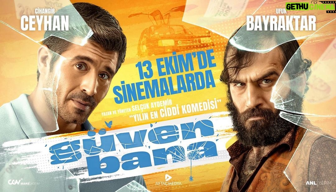 Selçuk Aydemir Instagram - Biraz rötar yaptık ama geç olsun güç olmasın. 13 Ekim’de sinemalardayız. @ceyhancihangir @ufukbayraktar_official