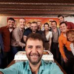 Selçuk Aydemir Instagram - Barış Yıldız'ın "Çalgı Çengi İkimiz son set günü" adlı çalışması