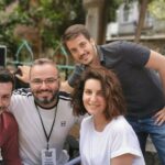 Selçuk Aydemir Instagram - Set misafirhanesi tatlı bolluğuyla tam gaz devam @fkny @mhmtzby @cemcirnagihan @tr4033 #mahalledenarkadaşlar