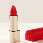 Selena Gomez Instagram - A red lip is an instant confidence boost for me, and I wanted to share that empowering feeling with you. ❤️ That’s why I created the limited edition @rarebeauty Kind Words Matte Lipstick in Devoted, a true red that’s flattering on all skin tones.​ ​ 100% of sales will go to the Rare Impact Fund to increase access to mental health services and education for young people around the world. Available exclusively at RareBeauty.com