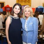 Selena Gomez Instagram - Today is Mental Health Action Day. Yesterday, I had the opportunity to visit the White House for this very reason- to help prioritize mental health. The Rare Impact Fund joined forces with the @whitehouse and @mtv for the first ever Mental Health Youth Action Forum. We met with some of the brightest young leaders in mental health advocacy and discussed paths forward with @flotus and Surgeon General @drvivekmurthy. I was beyond honored to attend and am feeling more inspired than ever! But this is just the beginning- we still have so much work to do.