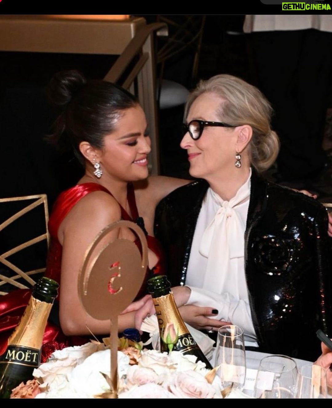 Selena Gomez Instagram - @erinwalshstyle @marissa.marino @tombachik @makeupbymelissam @giorgioarmani @bulgari thank you for such a wonderful evening. Honored to be there in such good company.