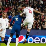 Sergio Ramos Instagram - 18 años esperando este gol y no ha podido tener un sabor más amargo. Una noche durísima en la que vimos lo mejor y lo peor, pero los detalles deciden en la máxima competición. Entendemos y compartimos vuestra frustración. Solo nos queda callar, levantarnos y seguir trabajando para seguir en Europa. 18 years waiting for this goal, but it couldn’t have left a more bitter taste. A very tough night with the best and worst on display, but small details are the difference in elite competition. We understand and share your frustration. Time to stop talking, get back up and keep working to stay in European competition. ¡Vamos, Sevilla! #SiempreJuntos