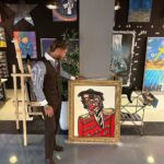 Sergio Ramos Instagram - Nueva incorporación a nuestra colección privada. Una obra del fenómeno @andresvalenciaart. 🎨 New addition to our private collection. A piece by the great #AndrésValencia. 🎨