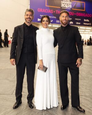 Sergio Ramos Instagram - @latingrammys photo dump:
1. Red carpet
2. My sis @mirianramosoficial 
3. @karolg 
4. @shakira 
5. @sebastianyatra 
6. @ovyonthedrums 
7. @npastorioficial 
8. @monlaferte 
9. My siblings @reneramosoficial @mirianramosoficial 
10. Me 😁

Look: @dolcegabbana