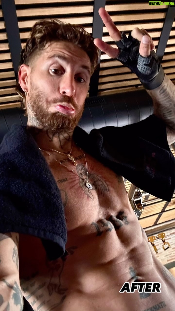 Sergio Ramos Instagram - ¿Quién dijo descanso? 🎄😀🏋️♂️ Who said anything about resting? 🎄😀🏋️♂️