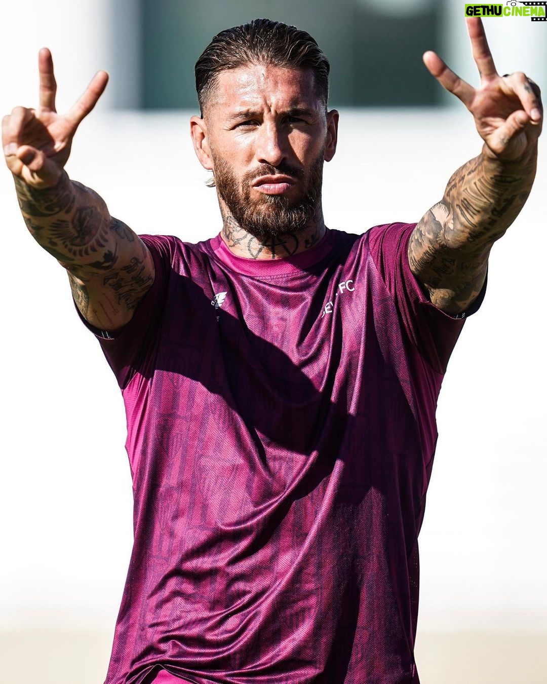Sergio Ramos Instagram - Back to work. Eyes on the next match! 👊