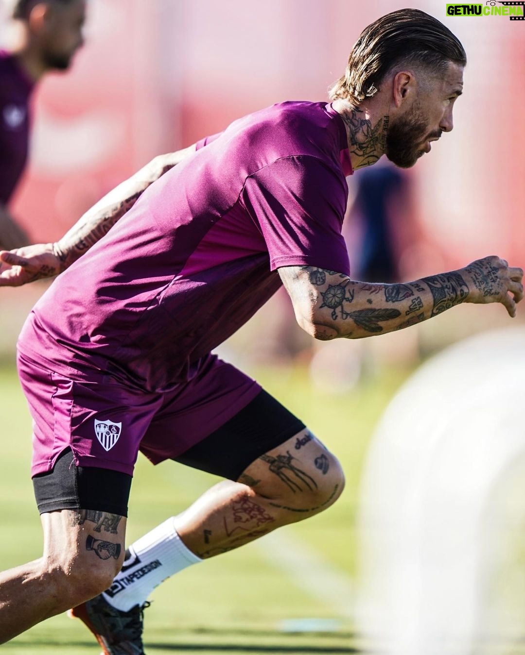 Sergio Ramos Instagram - Back to work. Eyes on the next match! 👊