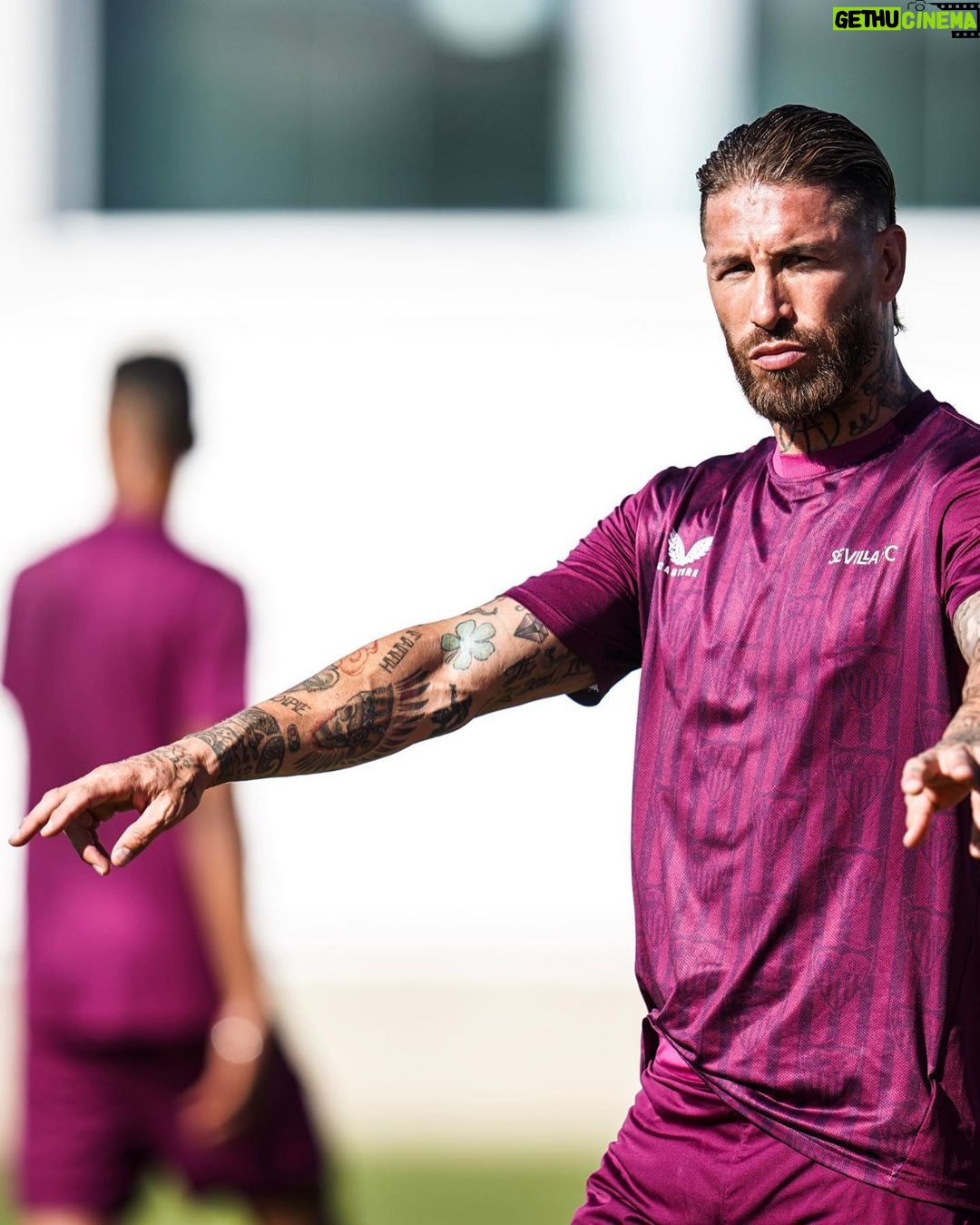 Sergio Ramos Instagram - Back to work. Eyes on the next match! 👊