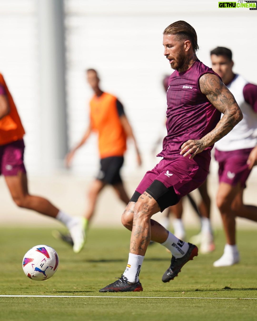 Sergio Ramos Instagram - Back to work. Eyes on the next match! 👊