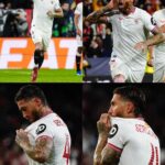 Sergio Ramos Instagram - 18 años esperando este gol y no ha podido tener un sabor más amargo. Una noche durísima en la que vimos lo mejor y lo peor, pero los detalles deciden en la máxima competición. Entendemos y compartimos vuestra frustración. Solo nos queda callar, levantarnos y seguir trabajando para seguir en Europa. 18 years waiting for this goal, but it couldn’t have left a more bitter taste. A very tough night with the best and worst on display, but small details are the difference in elite competition. We understand and share your frustration. Time to stop talking, get back up and keep working to stay in European competition. ¡Vamos, Sevilla! #SiempreJuntos