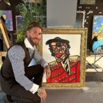 Sergio Ramos Instagram - Nueva incorporación a nuestra colección privada. Una obra del fenómeno @andresvalenciaart. 🎨 New addition to our private collection. A piece by the great #AndrésValencia. 🎨