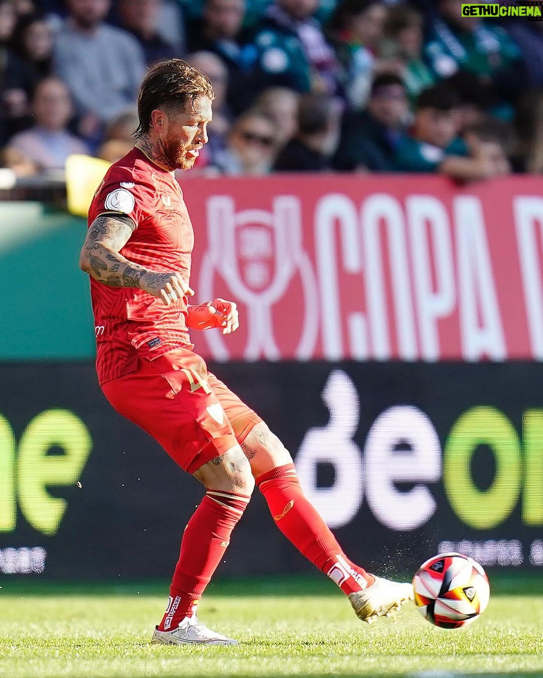 Sergio Ramos Instagram - On to the next round, step by step. 👍👌 Vamos, Sevilla!