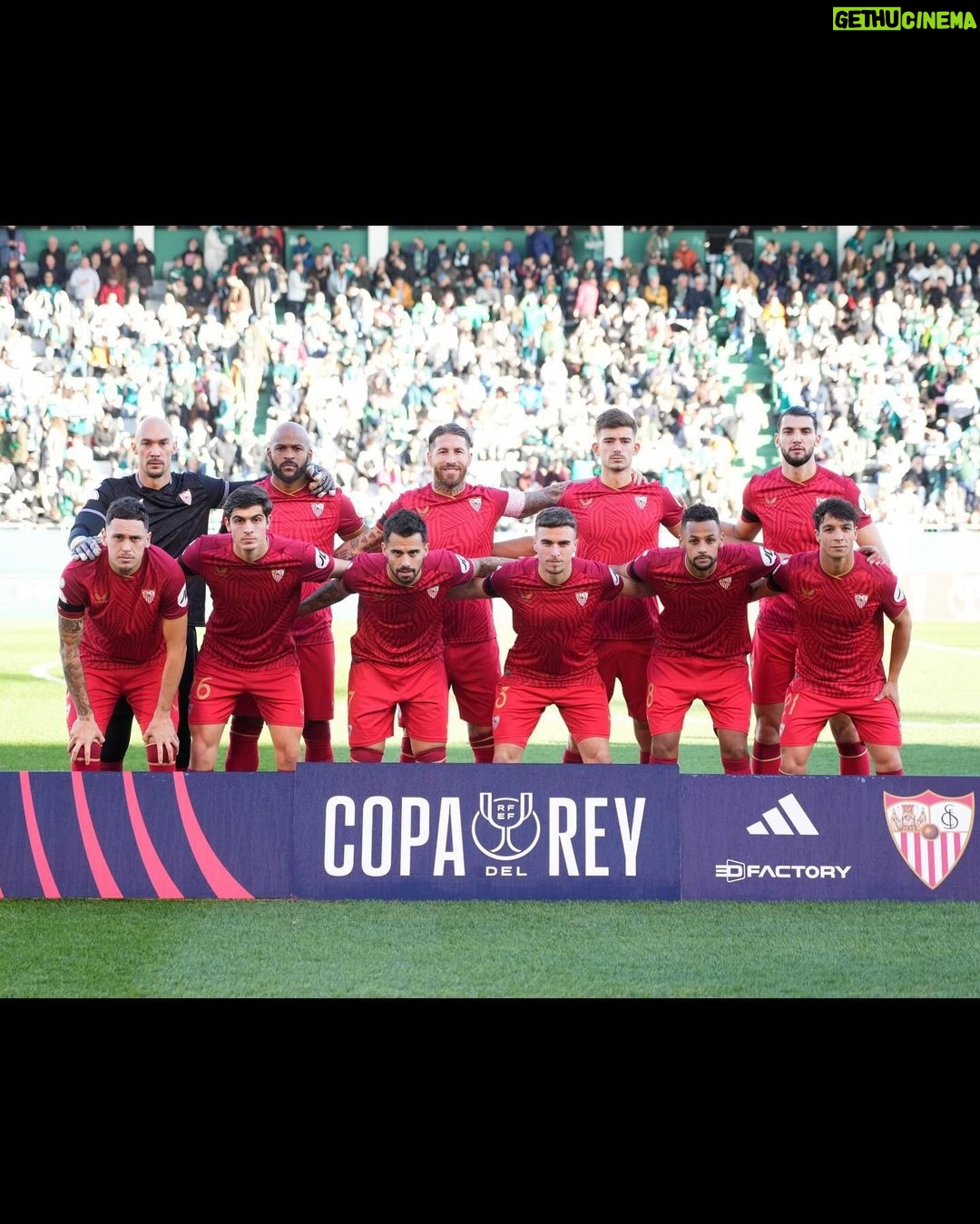 Sergio Ramos Instagram - On to the next round, step by step. 👍👌 Vamos, Sevilla!
