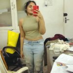 Shaalin Zoya Instagram – Behind the scenes of kannagi ❤️