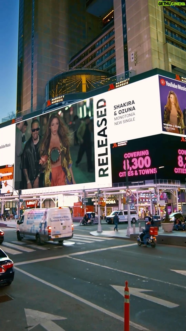 Shakira Instagram - Thank you for the love @youtubemusic, NY and LA can’t wait to see you again!