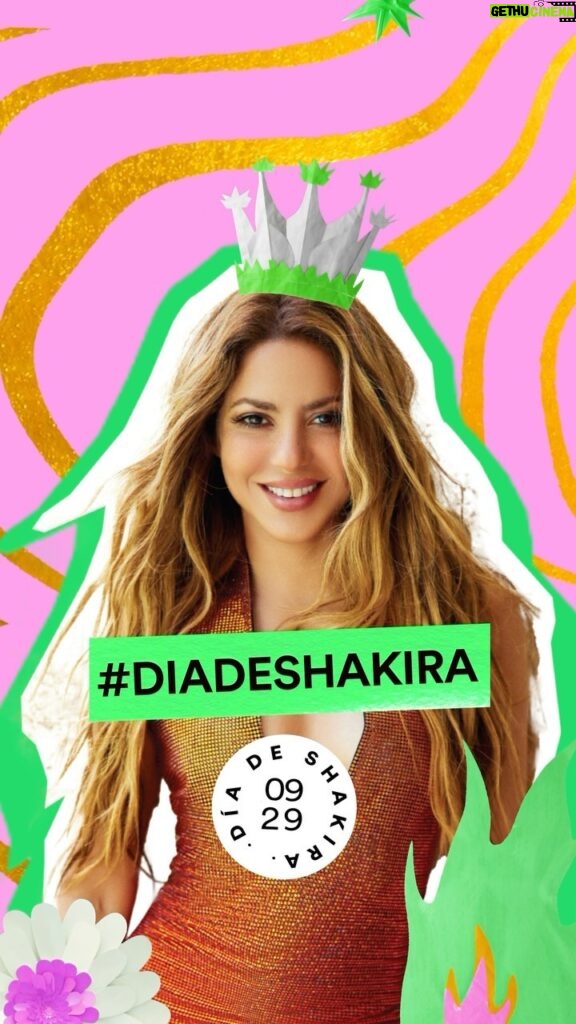 Shakira Instagram - Por ser la artista latina femenina más escuchada en la historia de Spotify, te mereces un reconocimiento tan monumental como tu carrera; ¿qué tal si empezamos por un día? ¡Es momento de celebrar! 29/09 #DiaDeShakira -— For being the #1 most streamed female Latin artist in Spotify’s history you deserve a shout-out as monumental as your career; what if we start with a day? Let’s celebrate! 09/29 #ShakiraDay