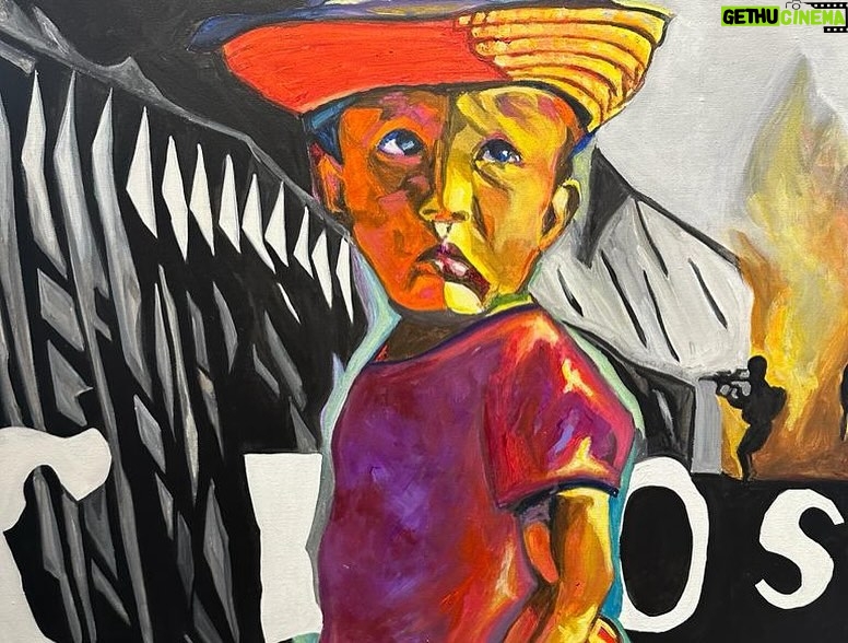 Shakira Instagram - Disfrutando la obra poética y de denuncia de mi amiga Yei Duran @yeiduranart en Red dot Art Basel Miami, dedicada a nuestros indígenas Wayuu.