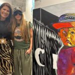 Shakira Instagram - Disfrutando la obra poética y de denuncia de mi amiga Yei Duran @yeiduranart en Red dot Art Basel Miami, dedicada a nuestros indígenas Wayuu.