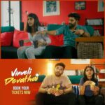 Shalini Balasundaram Instagram - Vinveli devathai in cinemas, book your tickets to get crazy with Vennila & Krish #shalinibalasundaram #vinvelidevathai #storyfilms