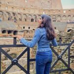 Shalini Balasundaram Instagram - Channeling my inner gladiator at the Colosseum Stunned by the beauty of the bricks in Rome, world wonder ticked off my bucket list #shalinibalasundaram #rome Kuala Lumpur, Malaysia