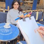 Shalini Balasundaram Instagram - Experience in Paris.. #shalinibalasundaram #cityoflove #paris Momtmarte, Paris, France