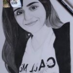 Shalini Balasundaram Instagram - Sketch of @shalinibalasundaram 🥰😍 . . #artwork🎨 #artist #potrait #beautyfulgirl #trending #trendingreels #trendingsongs #trend #artistsoninstagram #art . .