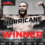 Shane Burgos Instagram - More than a Fight — Dominant performance by Hurricane Shane ‼️🌪 #Tigear . . . #hurricaneshane #pfl #pflmma #mma #mmafighter #hurricane #fightnight #war #wartime #mmafighter #mmaworld