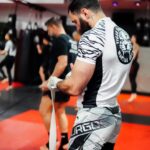 Shane Burgos Instagram - In His Element 🐅 #Tigear #hurricaneshane #pfl #mma #mmafighter #kickboxing #muaytraining