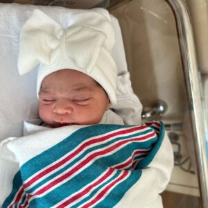 Shane Burgos Instagram - Girl Dad Level 3️⃣
.
God blessed us with another beautiful healthy baby girl! Welcome to the world Olivia Rae ❤️