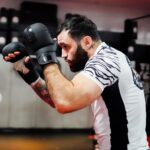 Shane Burgos Instagram - In His Element 🐅 #Tigear #hurricaneshane #pfl #mma #mmafighter #kickboxing #muaytraining
