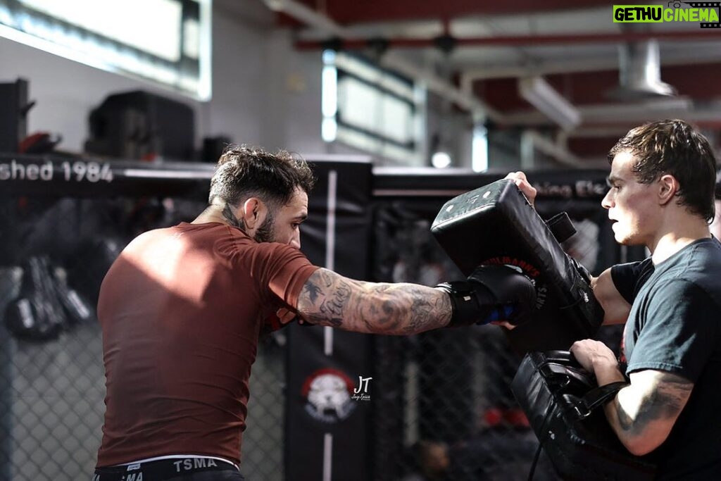 Shane Burgos Instagram - Blessed to call this “work” Tiger Schulmann's Mixed Martial Arts / Elmwood Park NJ Headquarters