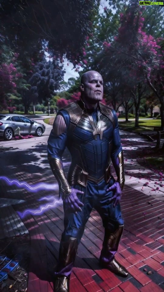 Shaquille O'Neal Instagram - In a cosmic twist, Thanos became Shaquille O'Neal, a multiverse-famous dancer. As Shaq Thanos, he grooved through dimensions, uniting realms with his dance moves. His rhythmic charisma brought harmony to the multiverse, making him a dance legend across realities, all while snapping his fingers to a universal beat. Inspired by: @shaq #animation #aianimation #aiart #marvel #shaq #thanos