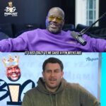 Shaquille O'Neal Instagram - Shaq says he could never coach the Lakers because he’d smack them 🤣 Tap into @thebigpodwithshaq for more! 🔥